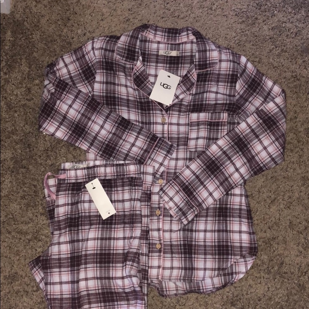 UGG Pajama Set, flannel. NEVER WORN